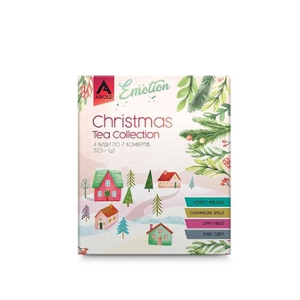 Чай (21ф/п х 2г, 7ф/п х 1,5г) Аskold Палітра Смаків Christmas Tea Collection, к/уп 