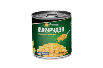 Кукурудза консервована ТМ “Домашні продукти”, 340 мл