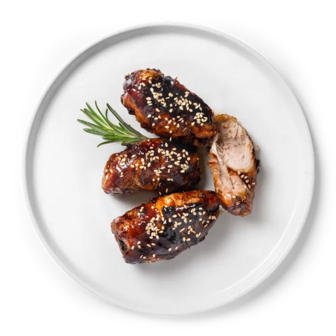 Курячі стегна в соусі теріякі (100г)