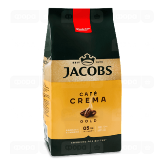 Кава зернова Jacobs Crema Gold