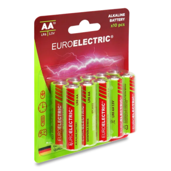 Батарейки Euroelectric AA LR6