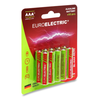 Батарейки Euroelectric AAA LR03