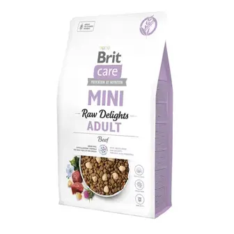 Сухий корм для собак Brit Care Mini Raw Delights 2 кг - яловичина