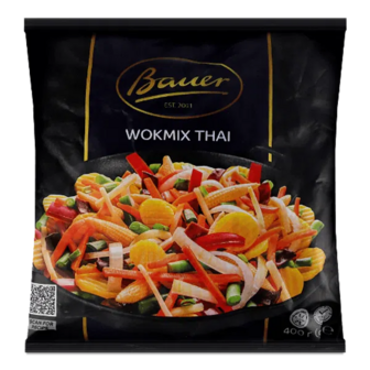 Суміш овочева Bauer Wokmix Thai швидкозаморожена