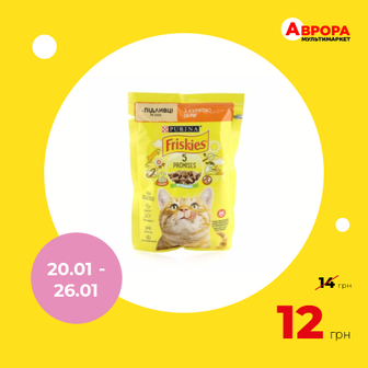 Корм для котів Friskies Курка пауч 85 г-Friskies