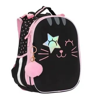 Ранець SchoolCase Mini 2 відділення 35х27х16см поліестер Star kitty 2401C