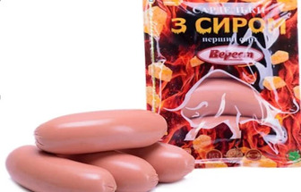 Сардельки Верест з сиром вагові