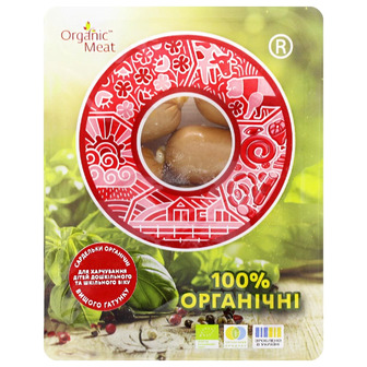 Сардельки Organic Meat дитячі органічні 320 г (4820207701199)