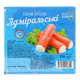 Палички крабові Адміральські охолоджені