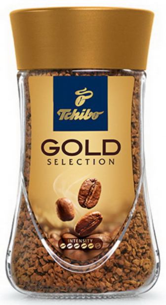 Кава Tchibo Gold Selection розчинна с/б 100г