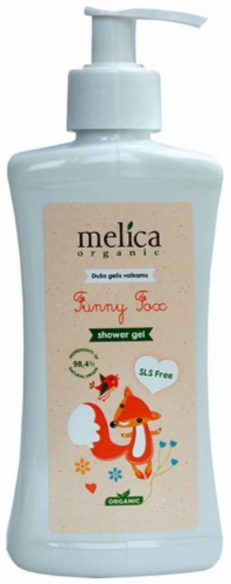 Гель Melica Organic д/душу дитячий від Лисички 300мл