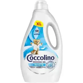 Гель для прання Coccolino White Care для білих речей 2.72 л