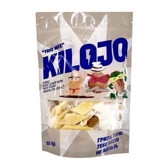 Суміш 100 г KILOJO кокос, манго, мигдаль м/уп 