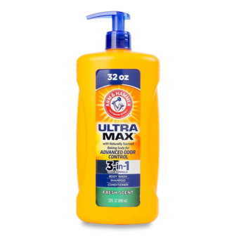 Шампунь Arm&Hammer 3в1 Ultra Max Ультра освіжаючий