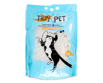 Наповнювач для котячого туалету Tidy Pet силікагель