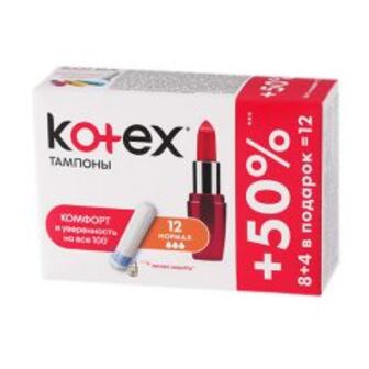 Тампон Kotex Ul.Sorb Silky Cov.norm.8шт