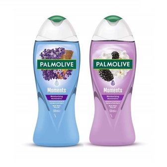 Гель для душу 500 мл Palmolive Moments Сандал та Лаванда/Ожина та Лілія п/флакoн 