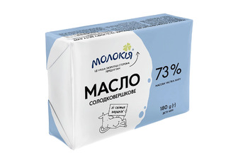 МАСЛО СЕЛ 73% ФОЛЬГА 180Г МОЛО