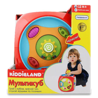 Іграшка Kiddieland Мультикуб озвуч Укр мовою