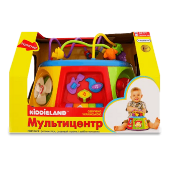 Іграшка Kiddieland Мультицентр озвуч. укр. мовою