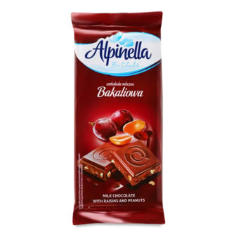 Шоколад молочний Alpinella Bakaliowa