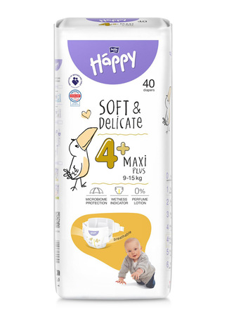 Підгузки Bella Happy Baby Maxi Plus 9-15кг 40шт