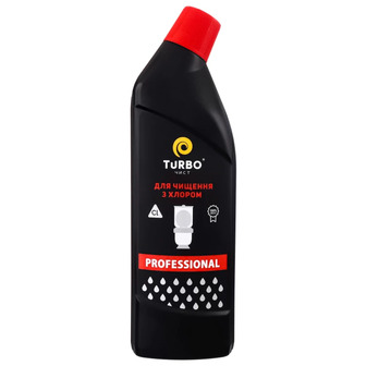 Активний гель для чищення унітазів TURBOчист Professional з хлором 1 л