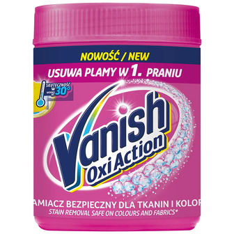 Плямовивідник порошкоподібний для тканин Vanish Oxi Action, 470 г