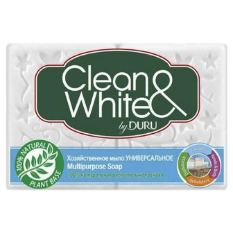 Мило Duru Clean & White господарське універсальне, 4 шт.