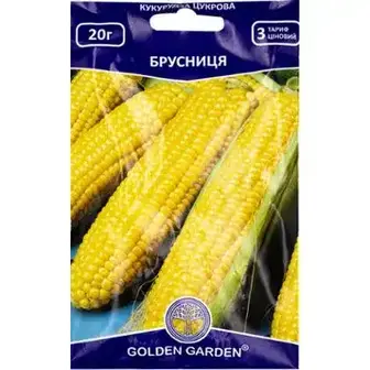 Насіння Golden Garden Кукурудза цукрова Брусниця 20 г