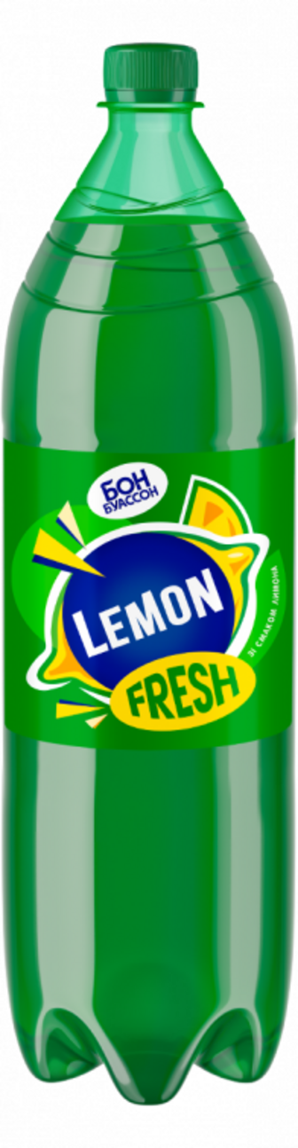 Напій БОН БУАССОН Lemon Fresh сильногазований пет 2л