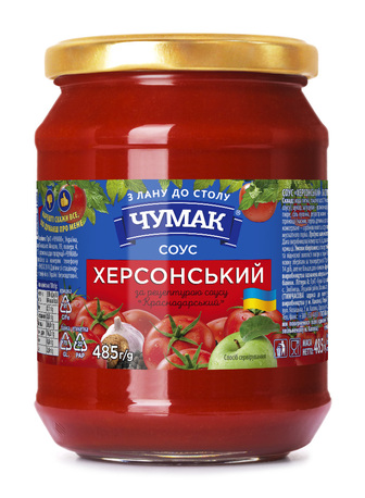 Соус ЧУМАК Херсонський скл/б твіст 485г