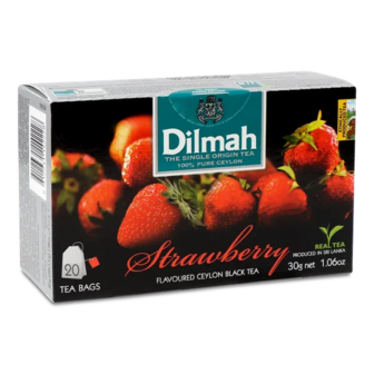 Чай чорний Dilmah «Полуниця»