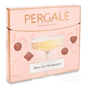 Цукерки Pergale Marc de Champagne