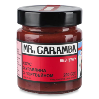 Соус «Лавка традицій» Mr.Caramba журавлина з портвейном