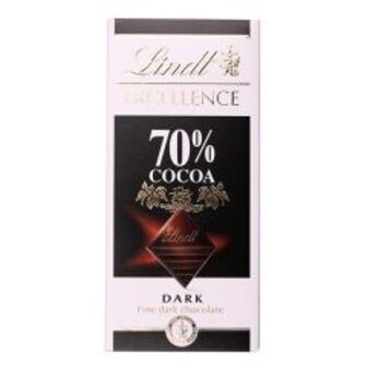 Шоколад швейц 70% какао Lindt 100г