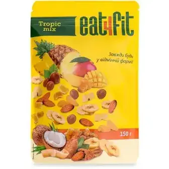 Суміш Eat4fit Tropic mix горіхово-фруктова 150 г