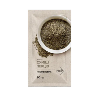 Суміш перців PREMIA подрібнених, 20г (20г)