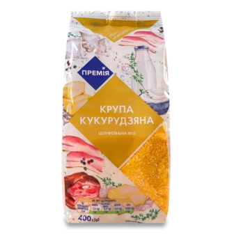 Крупа кукурудзяна «Премія»® шліфована №5, 400г (400г)