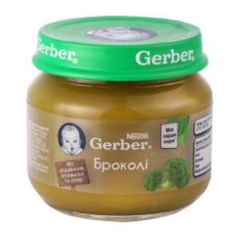 Пюре Gerber брокколі 80г