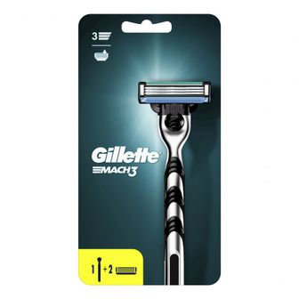 Бритва Gillette Mach3 +2 змінні касети
