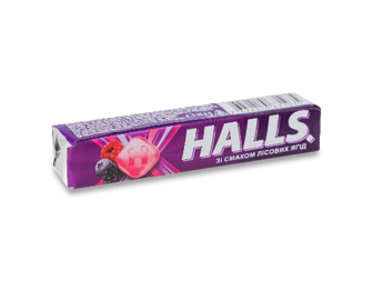 Льодяники Halls лісові ягоди