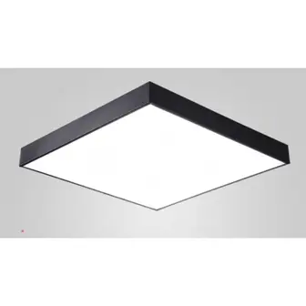 Люстра світлодіодна квадрат Sirius GLD-23415 BK 18W*2