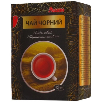 Чай чорний Auchan байховий 100 г (4823090111144)