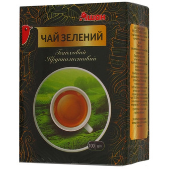 Чай зелений Auchan 100 г (4823090111335)