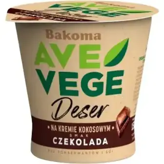 Десерт Bakoma Ave Vege на рослиній основі смак шоколаду 150 г