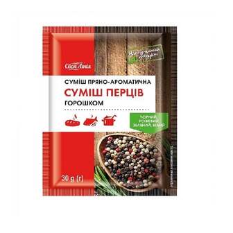 Приправа  30г Своя Лінія Суміш перців горошком 