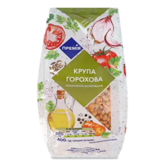 Крупа горохова «Премія»® розколота, 400г (400г) (400г)