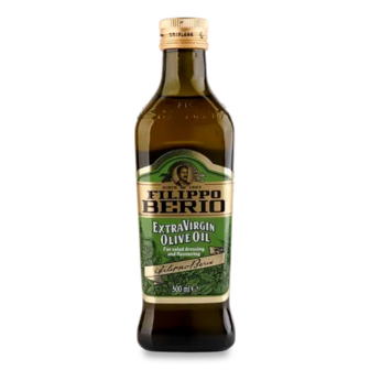 Олія оливкова Filippo Berio Extra Virgin с/б, 500мл