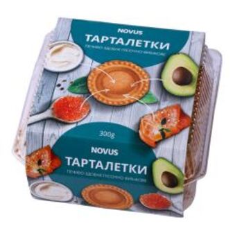 Печиво Тарталетки NOVUS 300г